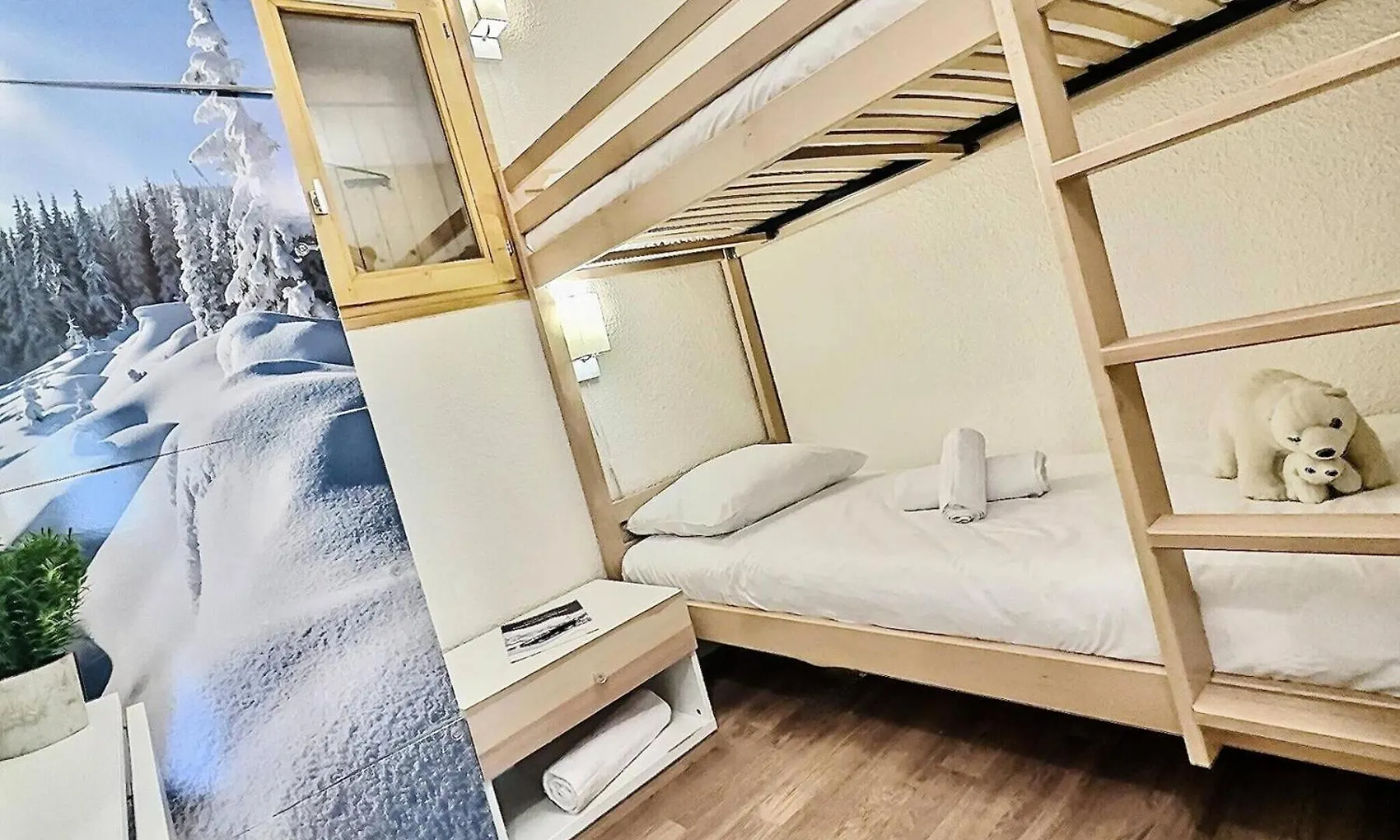Apartamento Residence Divaria - Studio Cabine 4 Personnes A Tignes Au Pied Des Pistes Et Proche Des Commerces Dans Le Quartier Du Lac. Situe En Rez De Jardin D' Mae-2114