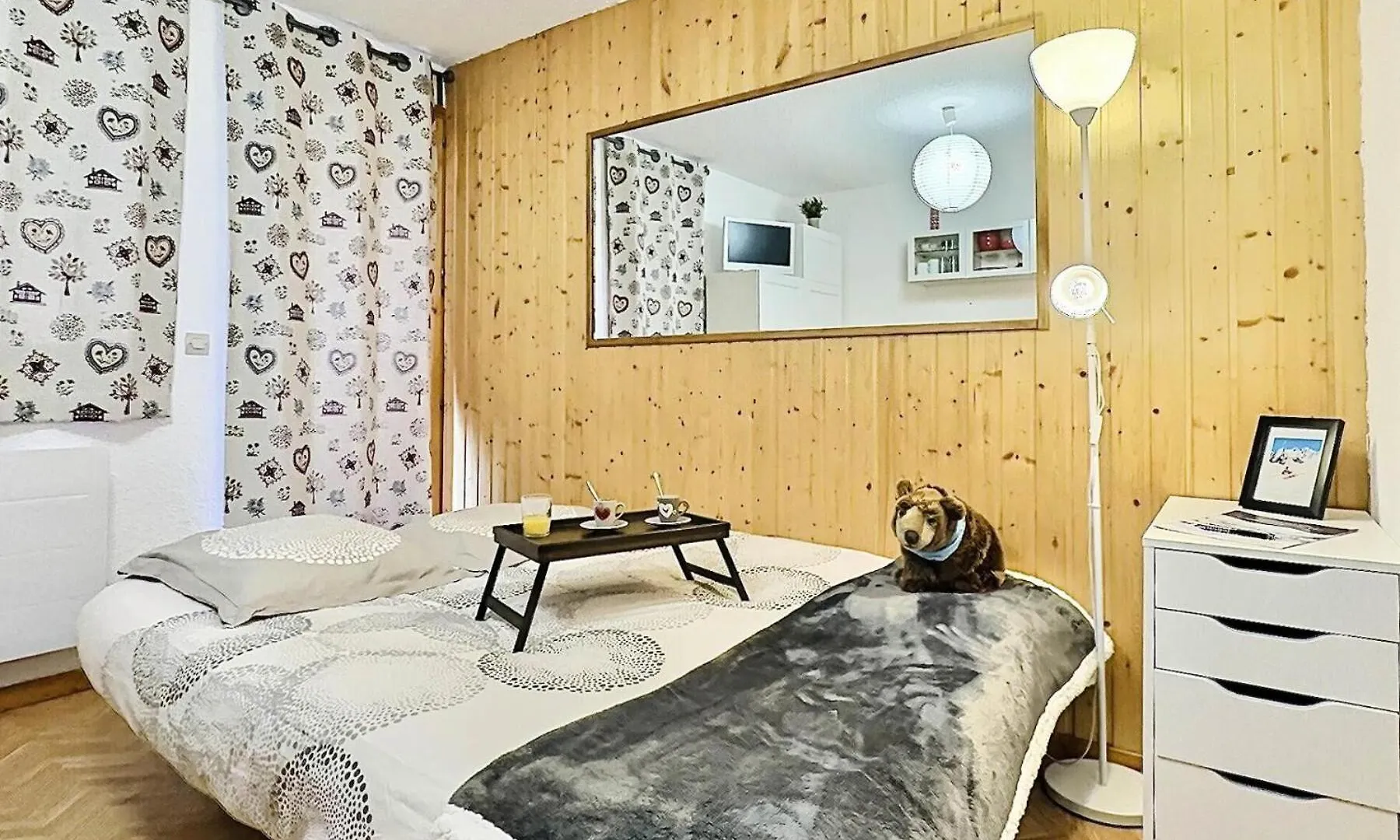 Apartamento Residence Divaria - Studio Cabine 4 Personnes A Tignes Au Pied Des Pistes Et Proche Des Commerces Dans Le Quartier Du Lac. Situe En Rez De Jardin D' Mae-2114